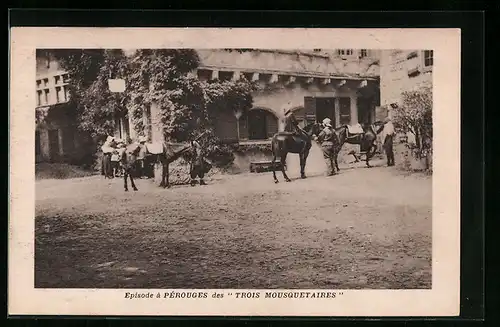 AK Pérouges, Episode des Trois Mousquetaires