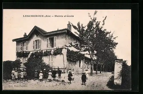 AK Lescheroux, Mairie et école