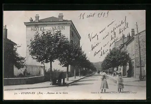 AK Oyonnax, Avenue de la Gare