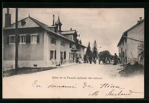 AK La Faucille, Hôtel de la Faucille