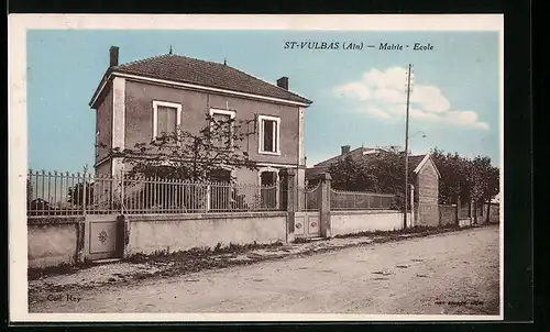 AK St-Vulbas, Mairie & Ecole