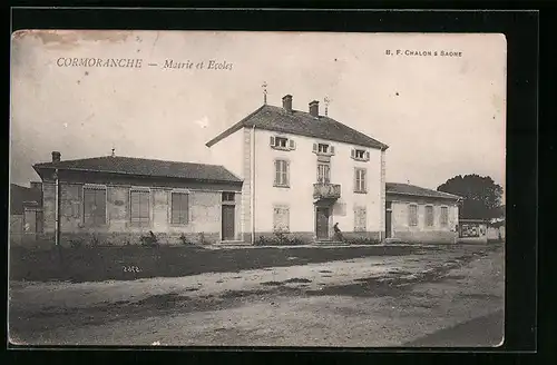 AK Cormoranche, Mairie et Ecoles