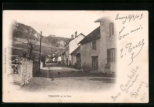 AK Virignin, Strassenpartie, et le Fort