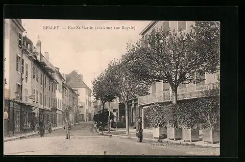 AK Belley, Rue St-Martin (ancienne rue Royal)