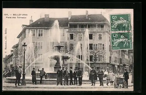 AK Belley, Place des Terreaux