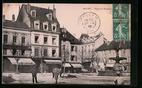 AK Belley, Place des Terreaux