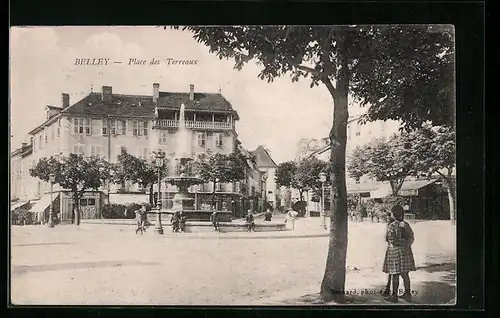 AK Belley, Place des Terreaux