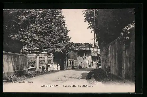 AK Ambronay, Passerelle du Chateau