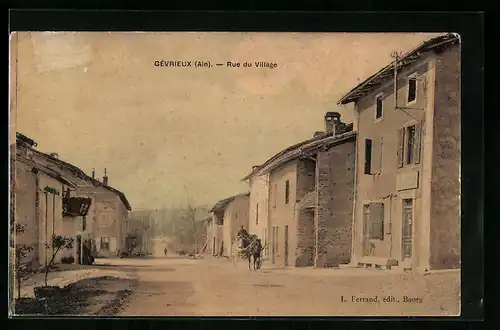 AK Gévrieux, Rue du Village