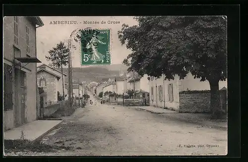 AK Ambérieu, Montée de Crose
