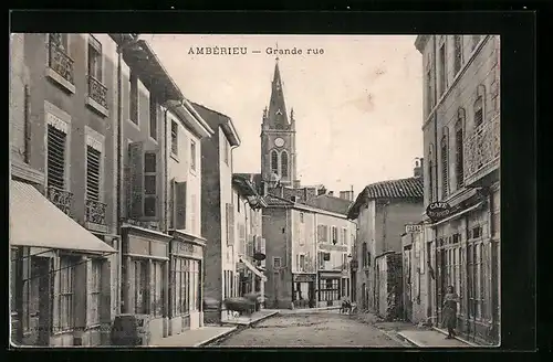AK Ambérieu, Grande rue
