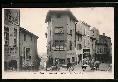 AK Trévoux, Grande Rue et Rue Casse-Cou