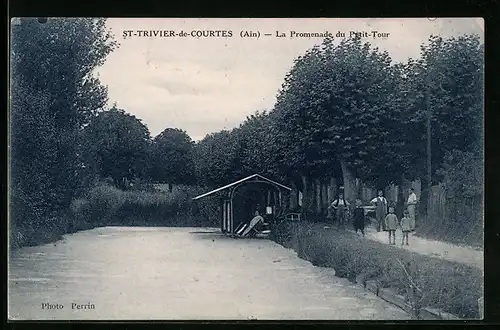 AK St-Trivier-de-Courtes, La Promenade du Petit-Tour