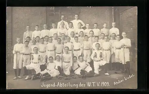 AK Hagen /Westf., Jugend-Abteilung des W. T. V. 1909