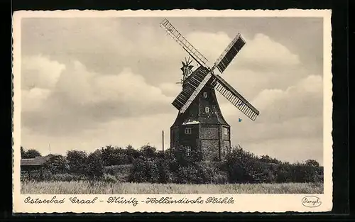 AK Graal-Müritz, Holländische Mühle, Windmühle