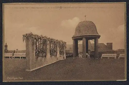 AK Köln /Rhein, Kloster der Ursulinen, Lyzeum und Studienanstalt, Dachgarten