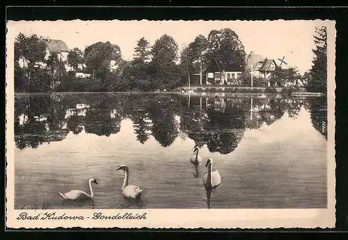 AK Bad Kudowa, Partie am Gondelteich