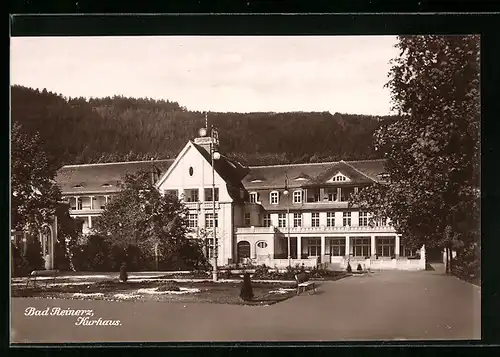 AK Bad Reinerz, Blick auf Kurhaus
