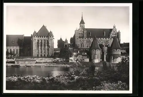 AK Marienburg, Haupthaus des Deutschen Ritterordens