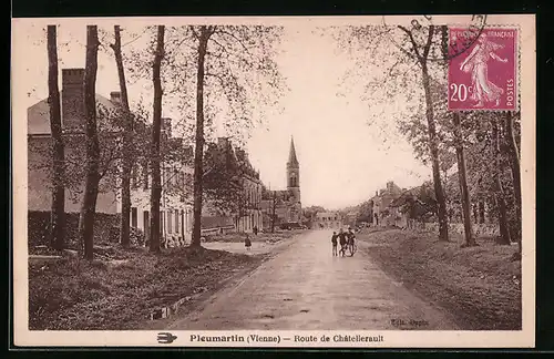 AK Pleumartin, Route de Châtellerault
