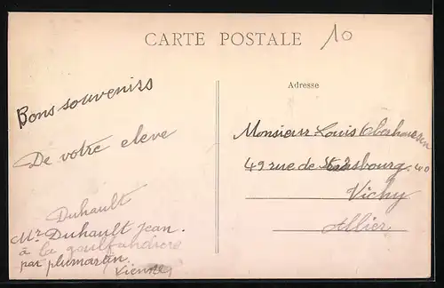 AK Pleumartin, Route de Châtellerault