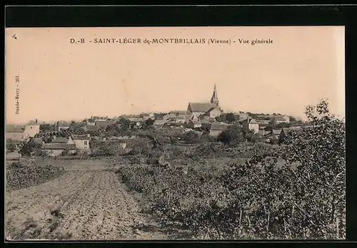 AK Saint-Léger de-Montbrillais, Vue générale