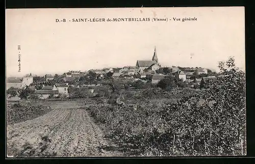 AK Saint-Léger de-Montbrillais, Vue générale