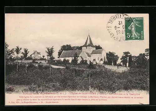 AK Saint-Remy, L`Eglise, Le Cimetiere et le Presbytere