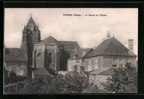 AK Vivonne, Le Chevet de l`Église