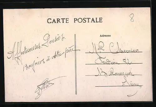 AK Vivonne, Le Chevet de l`Église