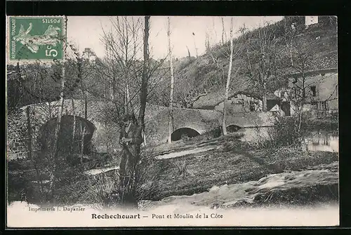 AK Rochechouart, Pont et Moulin de la Côte