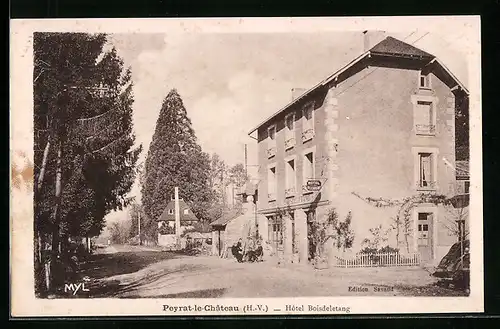 AK Peyrat-le-Château, Hotel Boisdeletang