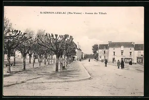 AK St-Sornin-Leulac, Avenue des Tilleuls