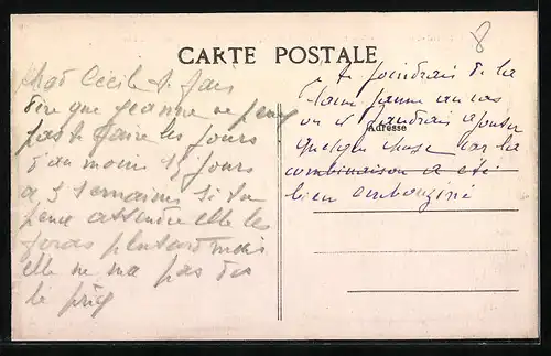 AK Saint-Yrieix, Vue Générale, prise du Pont du Chemin de Fer