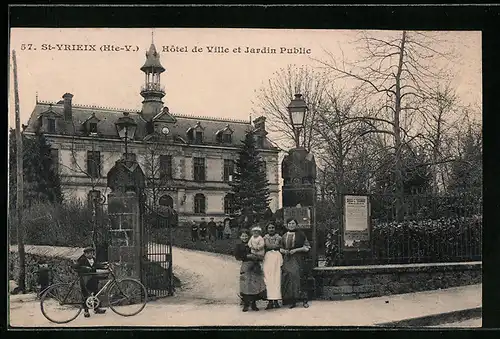 AK St-Yrieix, Hotel de Ville et Jardin Public