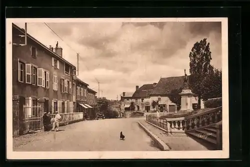 AK Chateauneuf-la-Forêt, Place de l`Eglise