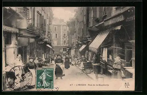 AK Limoges, Rue de la Boucherie