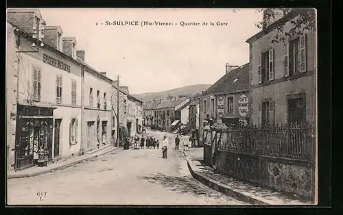 AK St-Sulpice, Quartier de la Gare