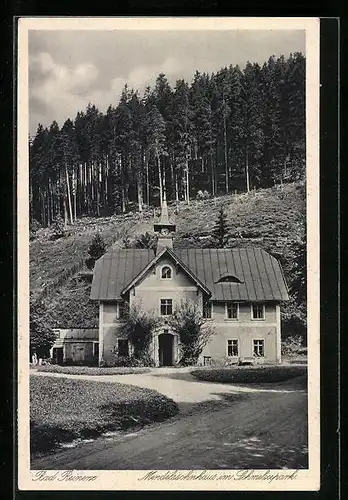 AK Bad Reinerz, Mendelssohnhaus im Schmelzepark