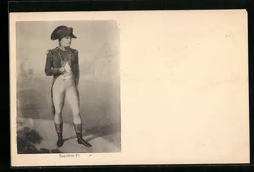 AK Napoleon in Uniform