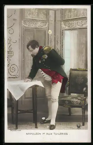 AK Napoleon aux Tuileries