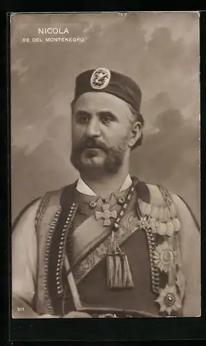 AK Nicola von Montenegro mit Orden