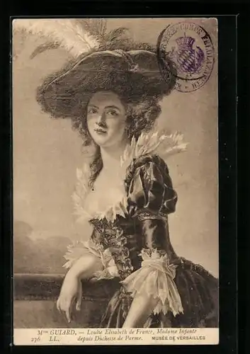 AK Louise Elisabeth de France, Madame Infante depuis Duchesse de Parme