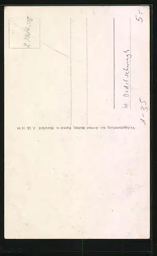 AK F. v. Bodelschwingh im Anzug