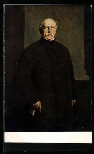 Künstler-AK Bismarck 1888 in Friedrichsruh