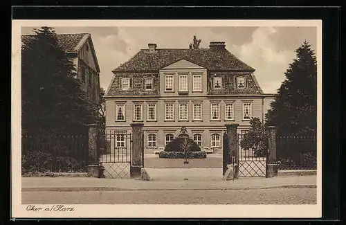 AK Oker /Harz, Villa im Ortskern