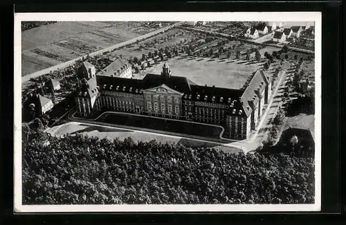 AK Mölln i. Lbg., Fliegeraufnahme der Reichsfinanzschule