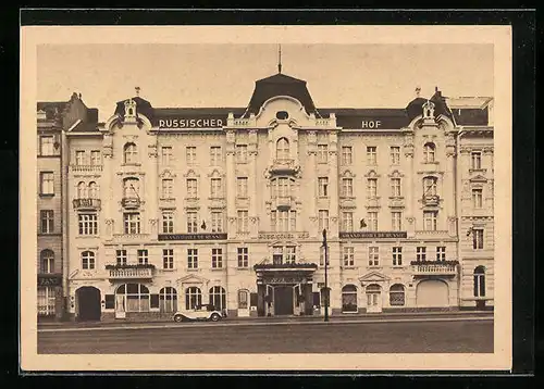 AK Berlin, Hotel Russischer Hof, Georgenstrasse 21-22