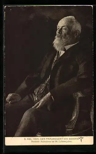AK S. Kgl. Hoh. der Prinzregent Luitpold von Bayern