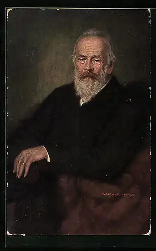 AK S. K. Hoheit des Prinzregenten Luitpold von Bayern, 90. Geburtstag 1821-1911